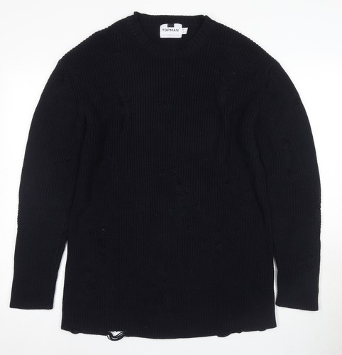Topman men black medium - topman, men's
