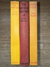 Set of 3 Enid Blyton Books Collins rat-a-tat/mystery Stories/shadow Sheepdog vin