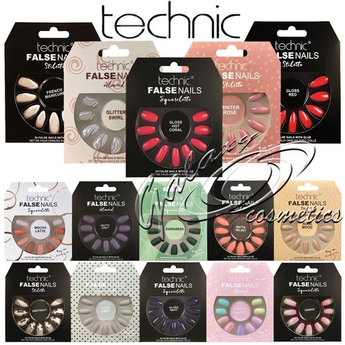 Technic false nails - false, tips
