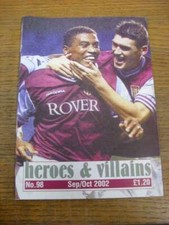 Sep-2002 Fanzine: Aston Villa