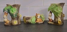 Vintage Fauna Deer And Rabbit