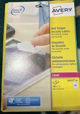 Avery Laser No Peel