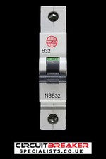 WYLEX 32 AMP CURVE B 6kA MCB