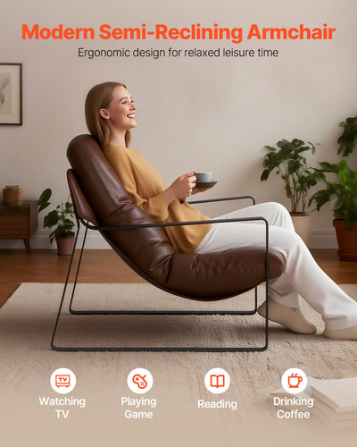 Accent chair modern pu - accent,