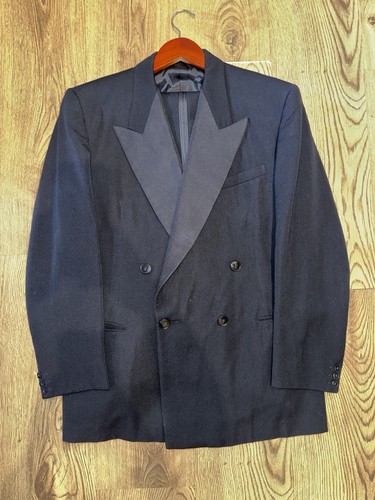 1940s double breasted barathea - double,