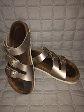 Betula Birkenstock Leo Soft Footbed Sandal 40 Womens Size 9 Mens 7 Narrow Fit