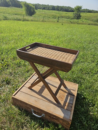 Rustic farmhouse butler - farmhouse, tray