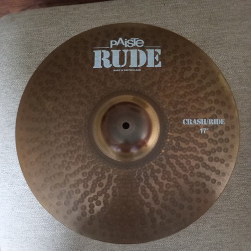 Paiste rude crash ride - paiste, 17"