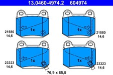 REAR BRAKE PAD SET DISC BRAKE