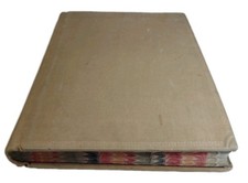 Rare Antique Unused Large Ledger Stately Home Accounts Book Prop London Business