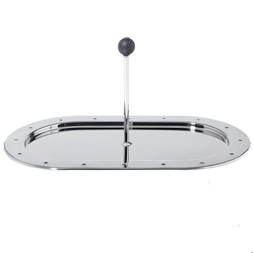 Alessi stainless steel tray - alessi,