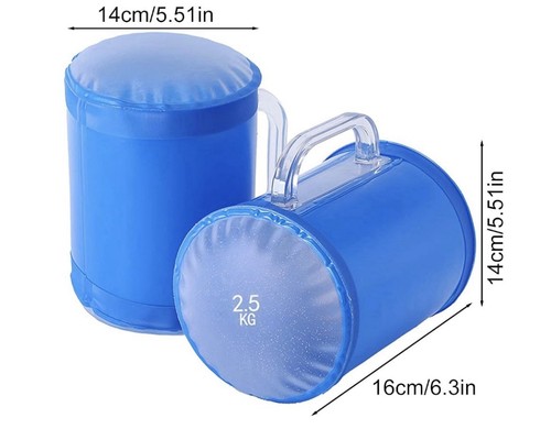 Water filled weights - filled,