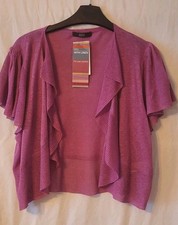 BNWT M&S Magenta Linen Blend