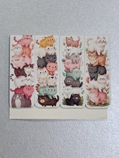 Set Of 4 Magnetic Bookmarks