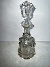 ANTIQUE VICTORIAN  Bell Shaped Glass Decanter 36cm (14" ) High..