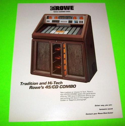 New combo disc rowe - new,