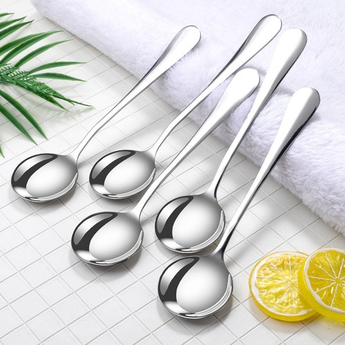 Stainless steel soup - 4x, pc