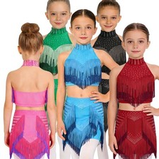 Girls Dancewear Crop Tops