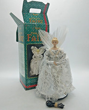 Vintage/Retro - Ross Silver Fibre Optic Fairy Indoor Christmas Decoration, Boxed
