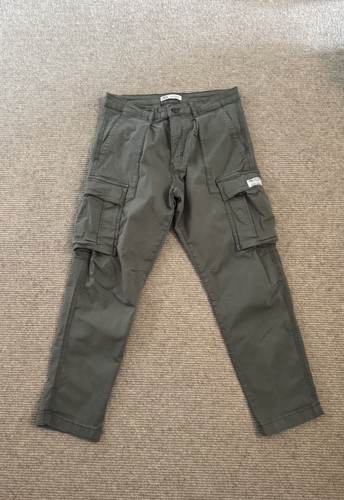 Zara men khaki cargo - zara,