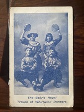 Russian The Czars Royal Troupe Of Whirlwind Dancers Postcards