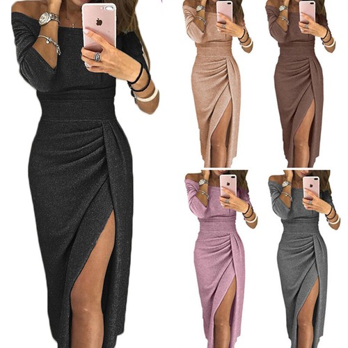 New womens dress off shoulder - new,