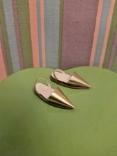 Vintage Faerie Glen Doll's Gold Shoes Very Glam