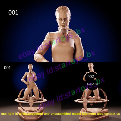 Sci woman kneeling 1 - sci-fi,