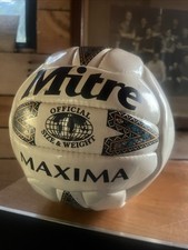 Vintage Mitre Maxima Football - Signed by Jimmy Greaves - Chelsea - Spurs