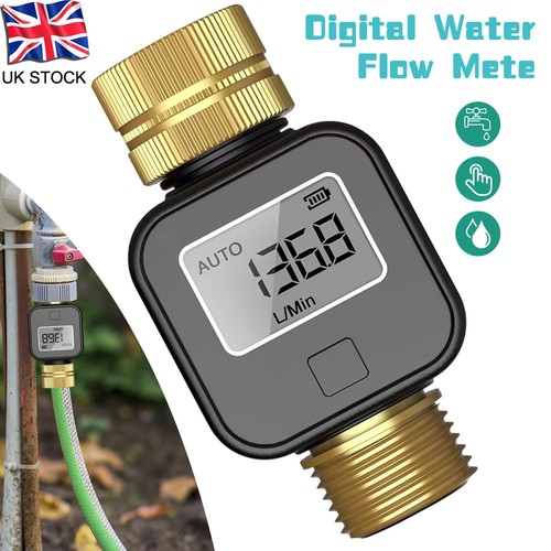 Digital water flow meter ipx5 - water,