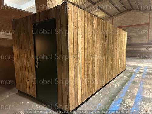 20ft 8ft cladded - x,