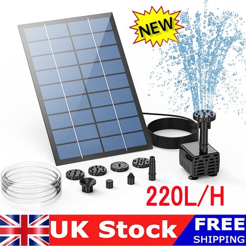 Solar panel powered water - panel,