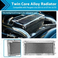 Twin Core Alloy Radiator