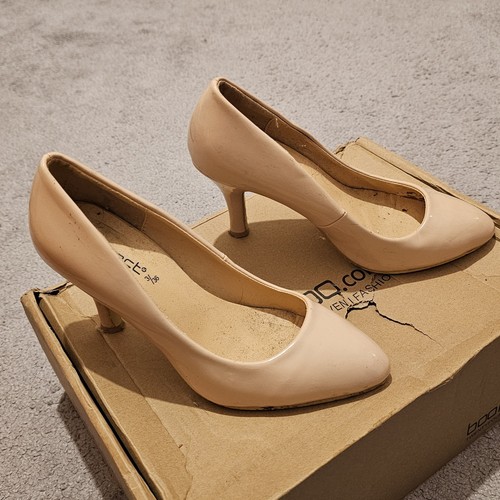 Cream kitten heeled - kitten, pumps