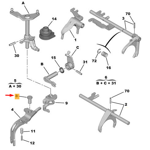 Citro mk3 fork - sx,