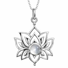 925 Sterling Silver Lotus