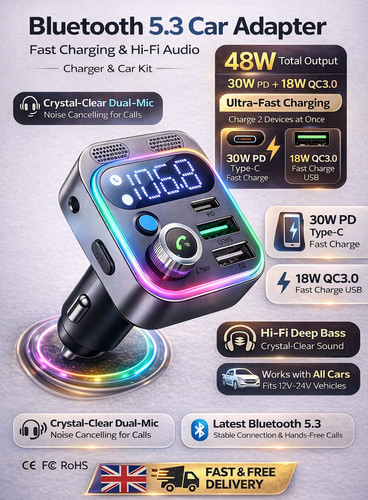 Bluetooth transmitter - fm,