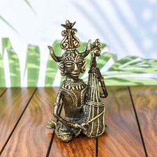 Dhokra Musicians Girls, Indian Doll Musicians, Musician Set For Living Room...