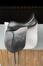 Spalding Britannica dressage saddle 17.5