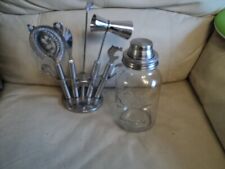 1 Litre Old Fashioned Mason Cocktail Shaker with Extra Bits