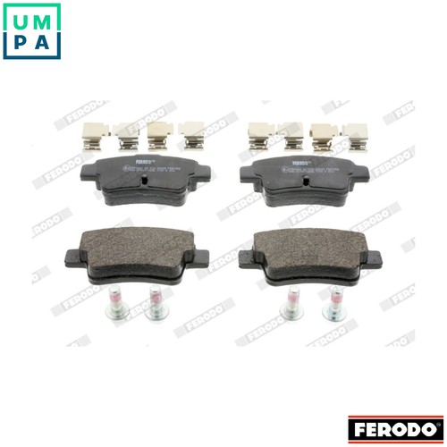 Brake pad set disc - set,