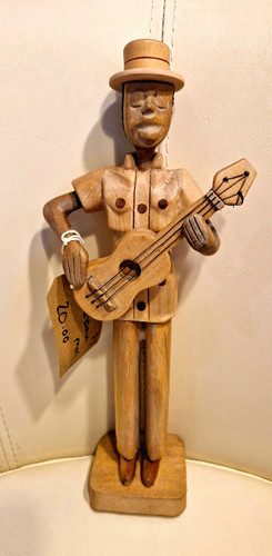 Hand carved wooden cuban - hand,