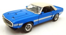 Ertl 1/18 Scale Diecast 32073 - 1969 Shelby Cobra GT-350 - Blue