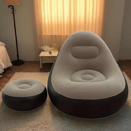 Deluxe inflatable sofa - deluxe, lounger