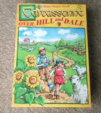 Carcassonne Over Hill And Dale (ZMan Games) Complete