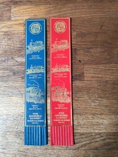 Bluebell Railway in Sussex Vintage Leather Bookmark Bundle VINTAGE!!