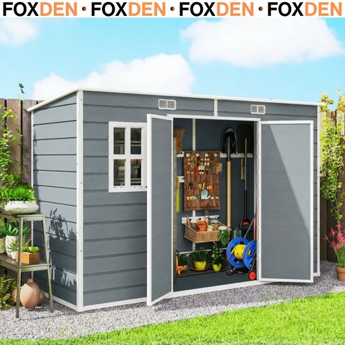 Resin garden shed - 10, x