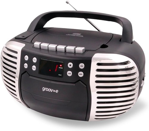 Groov retro boombox - e, portable