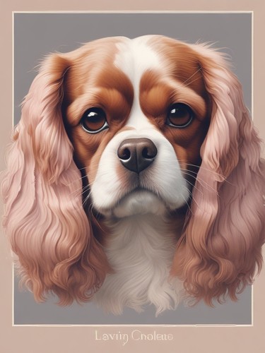 Cavalier king charles vintage - cavalier,