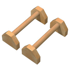 Push up Bars Wood Parallettes